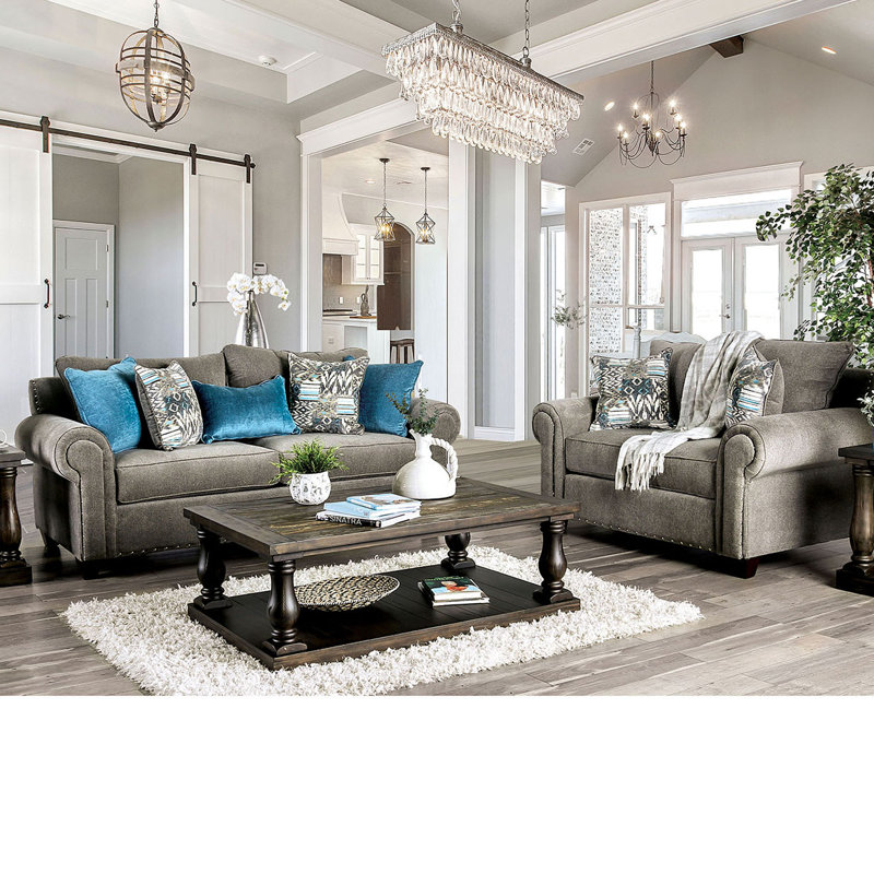 Canora Grey Hidalgo 2 Piece Living Room Set Wayfair